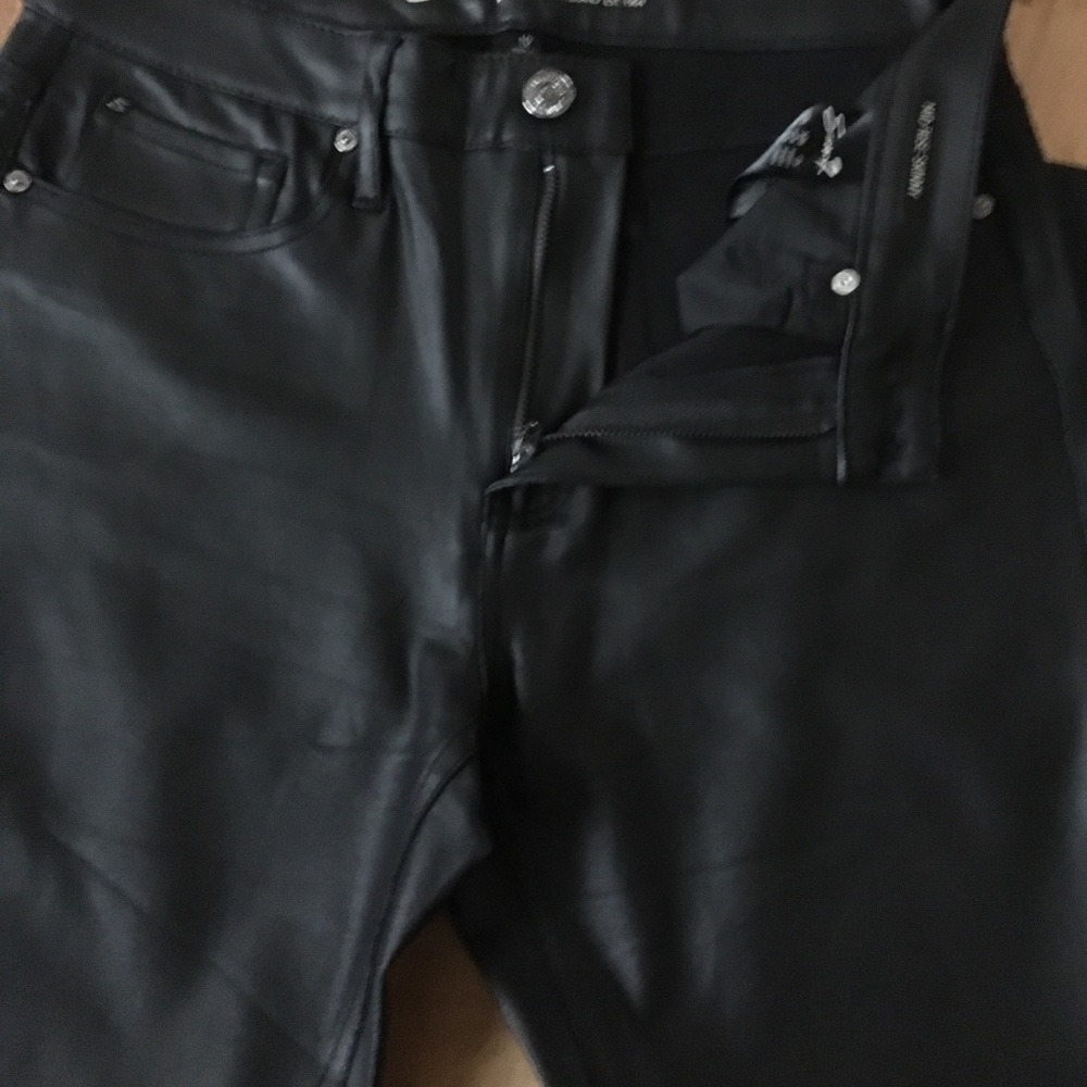 Faux Leather Pants